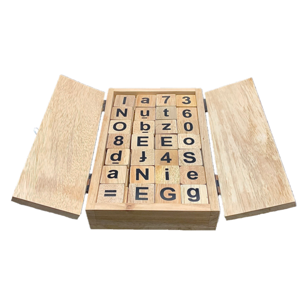 Papoose Half Letter And Number Set
