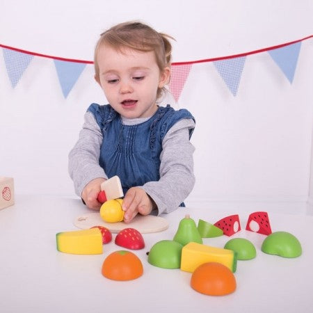 BigJigs Cutting Food Crate