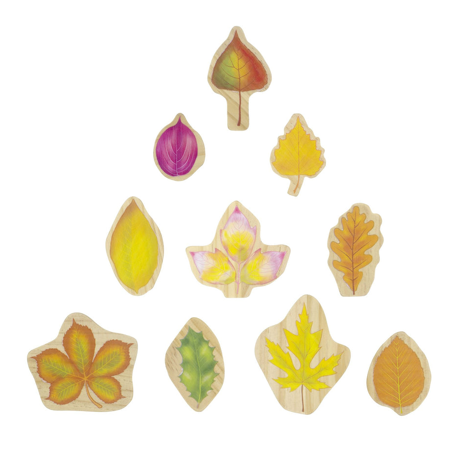 Freckled Frog Stacking Leaves