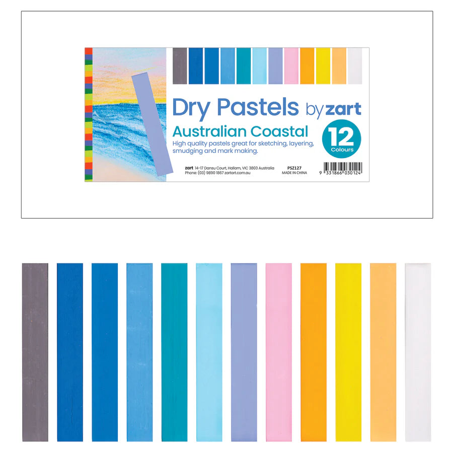 Zart Dry Pastel Australian Coastal 12pk