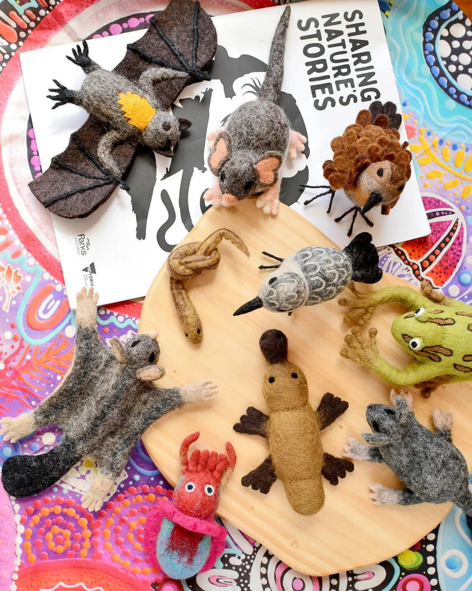 Tara Treasures Parks Victoria Felt Australian Animal Kit 7pc