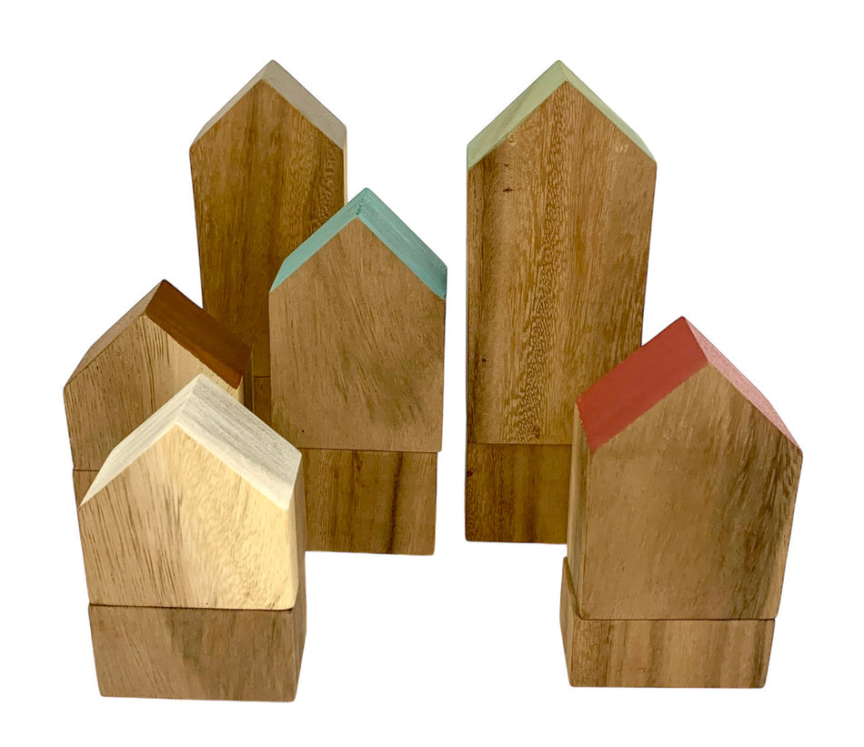 Papoose Earth House Blocks 12pc
