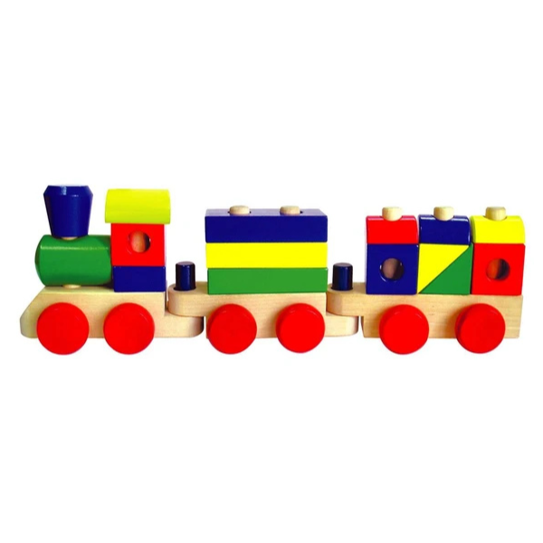 Fun Factory Wooden Stacking Train