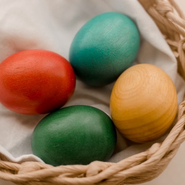 Q Toys Rainbow Jumbo Eggs Set of 6