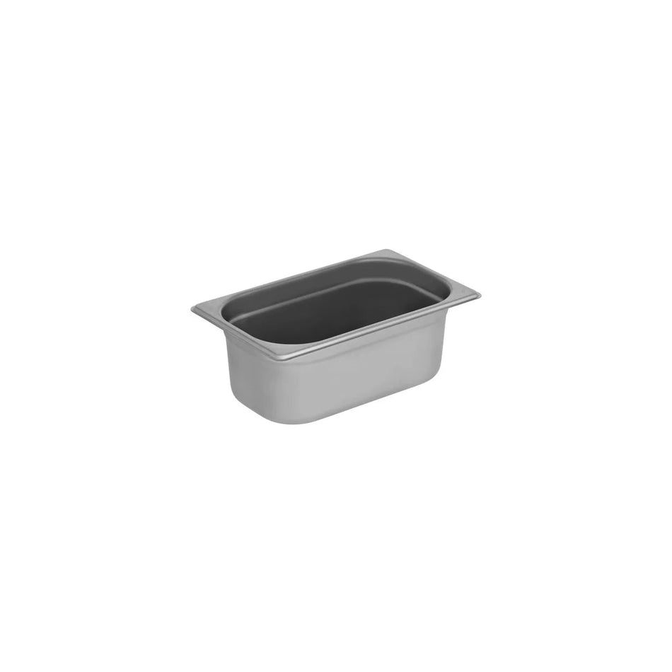 Chef Inox Gastronorm Pan 18/10 Stainless Steel 1/4  265x162x100mm