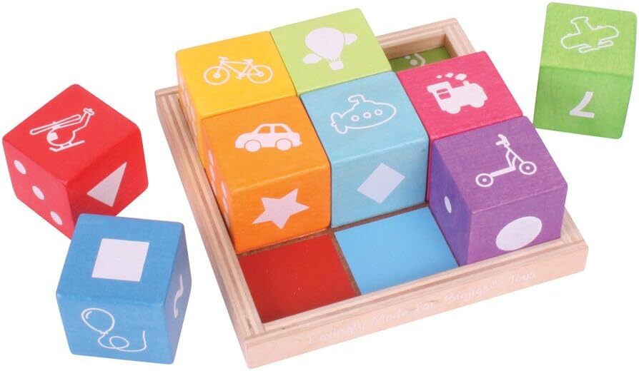 Bigjigs Toys First Picture Blocks