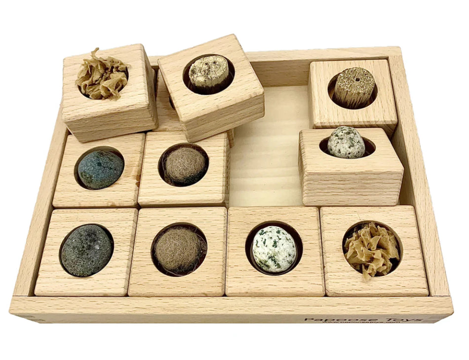 Papoose Sensory Blocks 12pcs