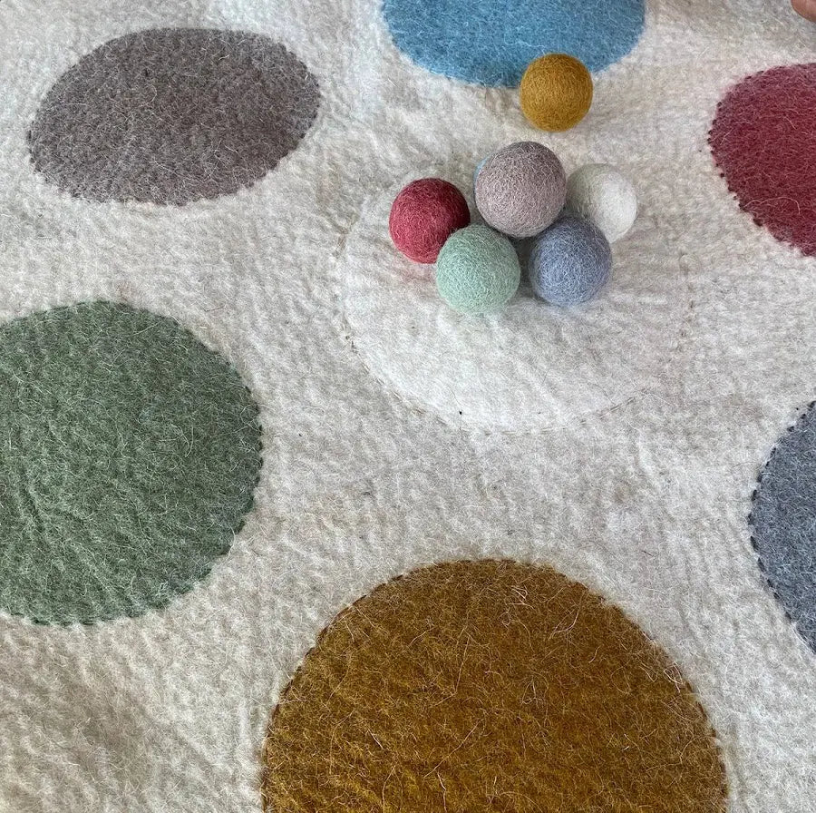 Papoose Circles Mat 70cm Earth