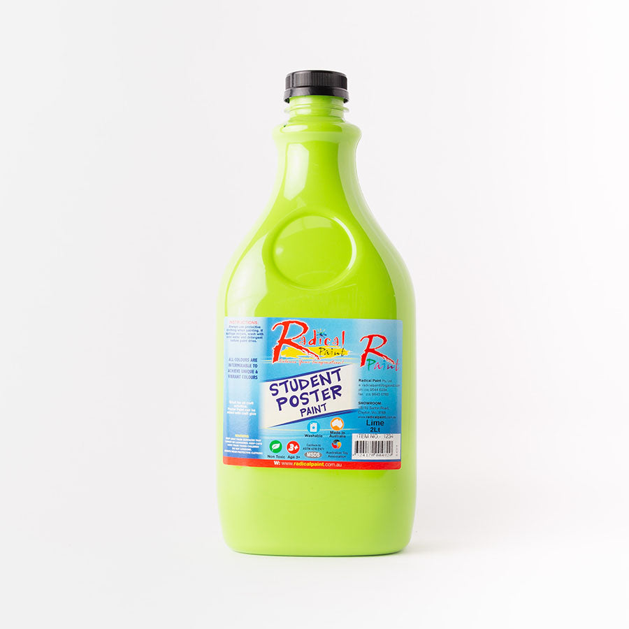 Student Poster Paint Lime 2Lt