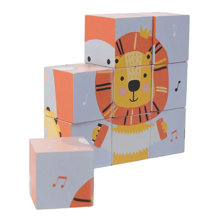 Eurekakids Wild Cubic Puzzle