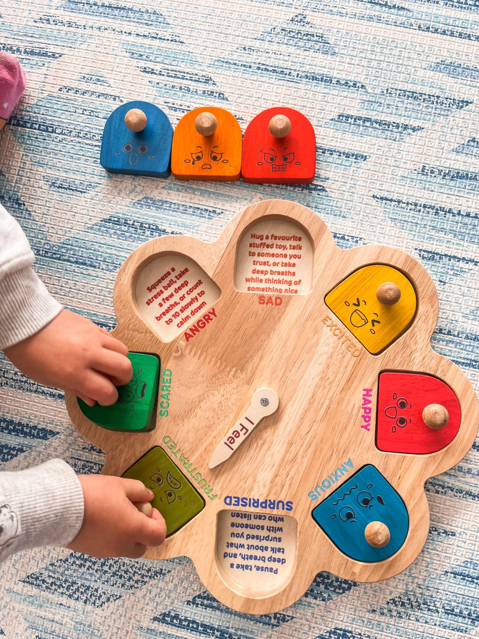 Q Toys Emotions Puzzle with Coping Strategies