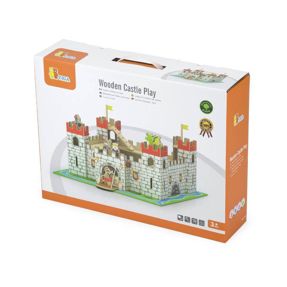 Viga Wooden Castle Playset