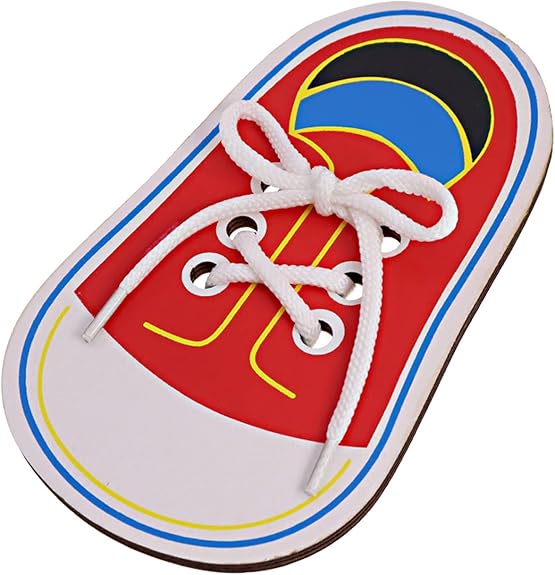 Wooden Lacing Shoe