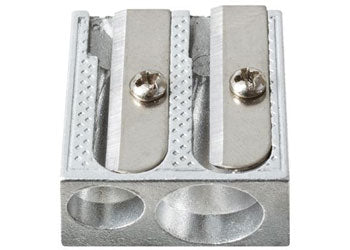 Pencil Sharpener Metal 2 Hole
