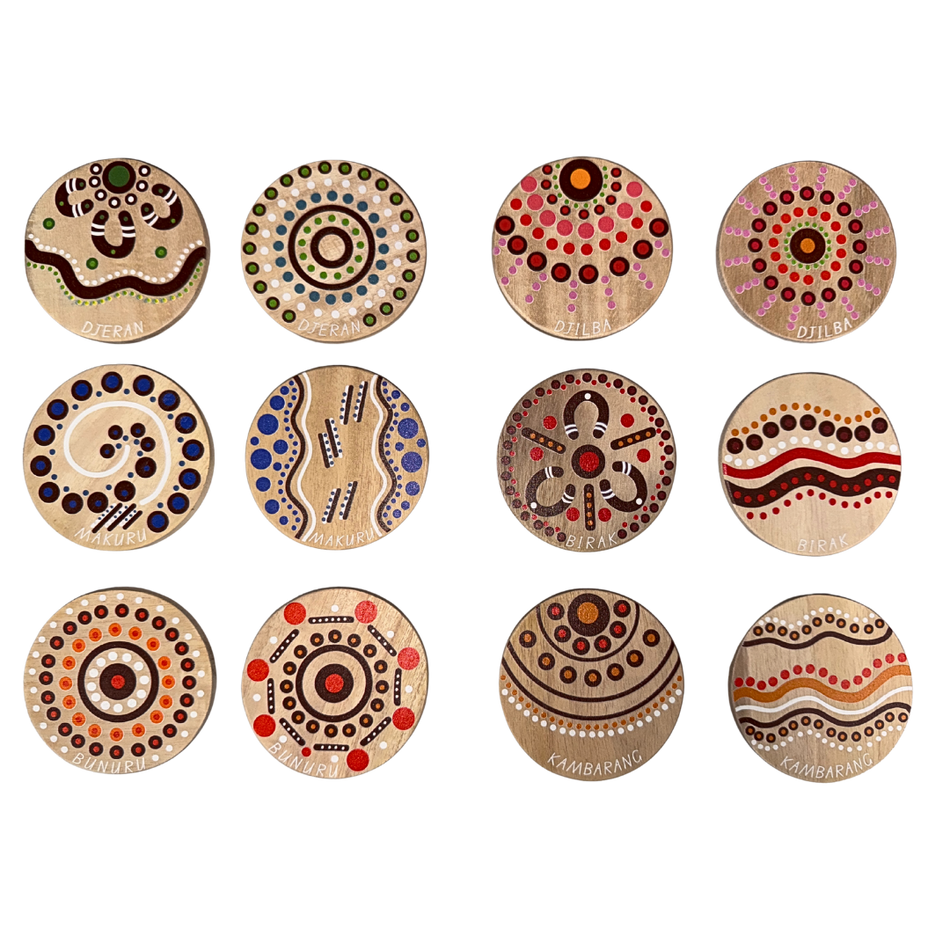 Awe & Wonder Noongar Seasons Matching Discs