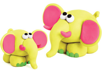 Fun Dough Fluro Assorted Tub 900g