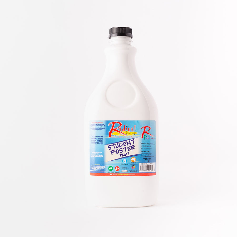 Student Poster Paint White 2Lt