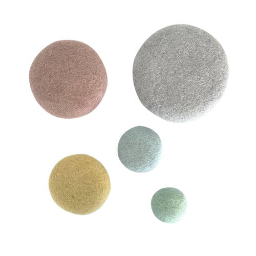 Papoose Pastel Stacking Pebbles 5pc