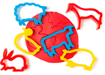 Dough Cutters 6pk Farm