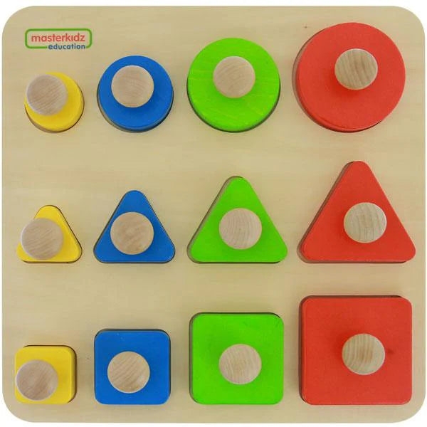 Masterkidz Shape, Size, Colour Pegboard