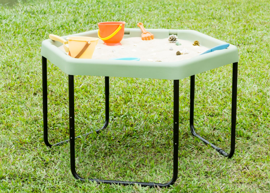 Masterkidz Hexagonal Tuff Tray with Height Adjustable Stand