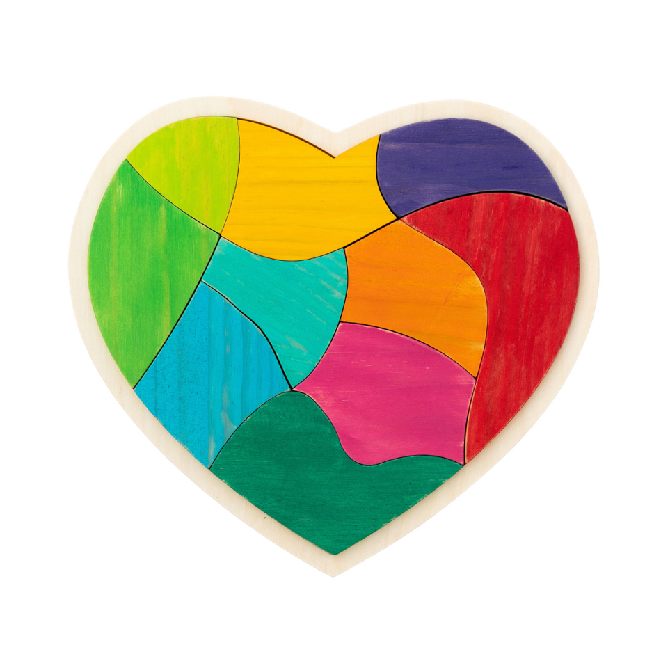 Freckled Frog Heart Full of Colours