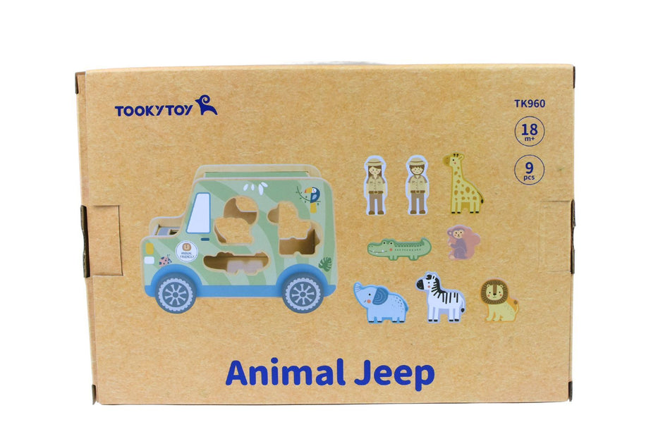 Tooky Toy My Forest Friends Animal Jeep