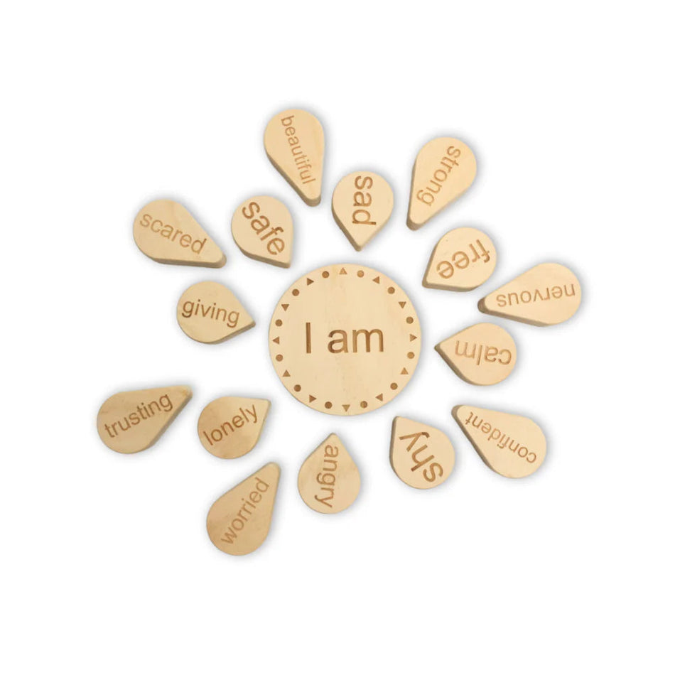 In-Wood I Am Mandala Puzzle 16pc