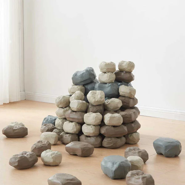 Masterkidz Soft Foam Building Rocks Set 40