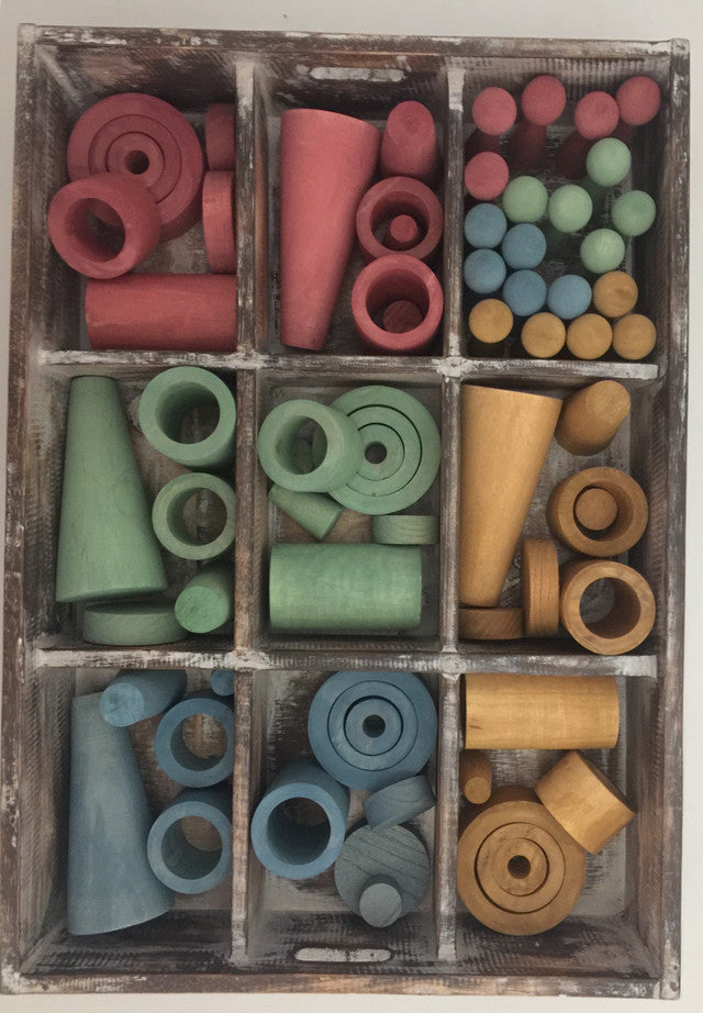 Papoose Earth Original Loose Parts 72pc