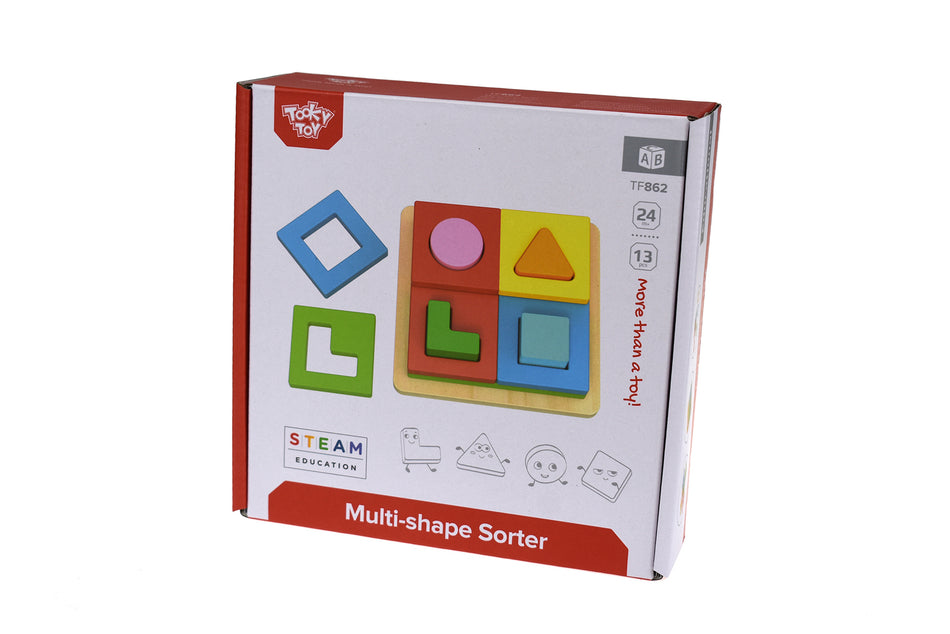 Tooky Toy Multi-Shape Sorter