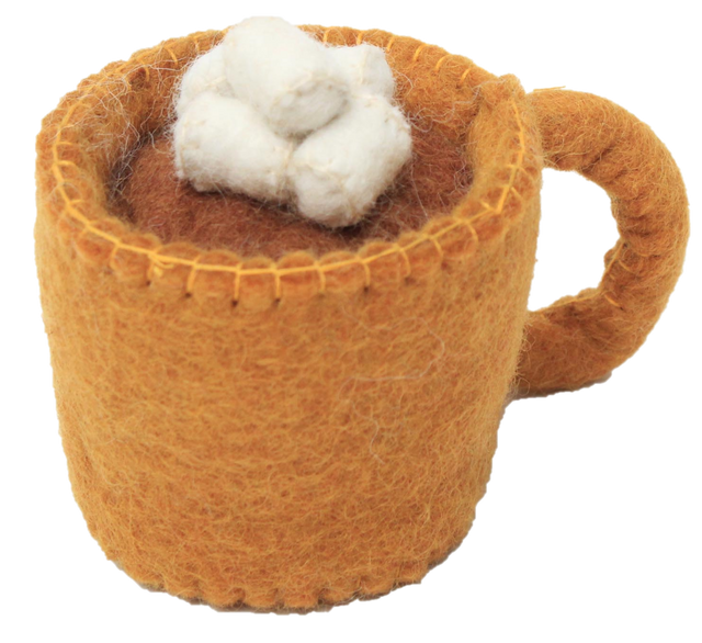 Papoose Felt Hot Drinks Set 16pc