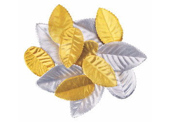 Mini Craft Leaves Metallic 60's