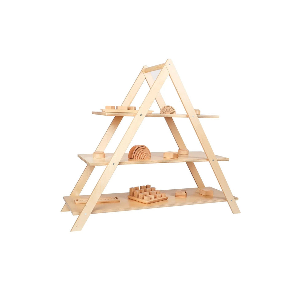 Edu-Fun Pyramid Display Unit 3 Tier 120x44cm x 100cmH