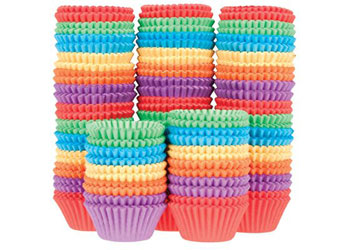 Patty Pans 8cm Assorted Colours 1,000pk