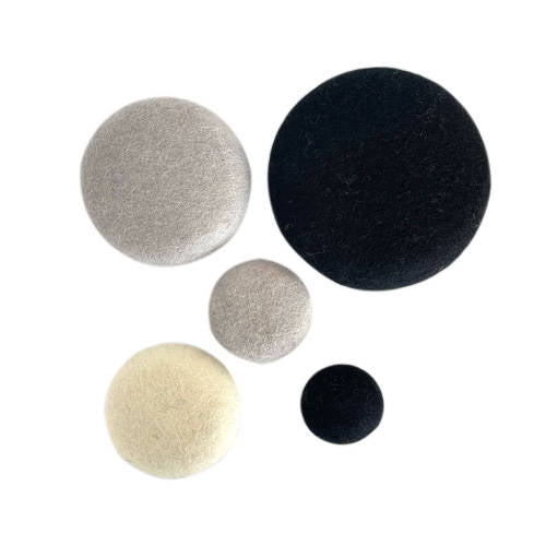 Papoose Achromatic Stack Pebbles 5pc
