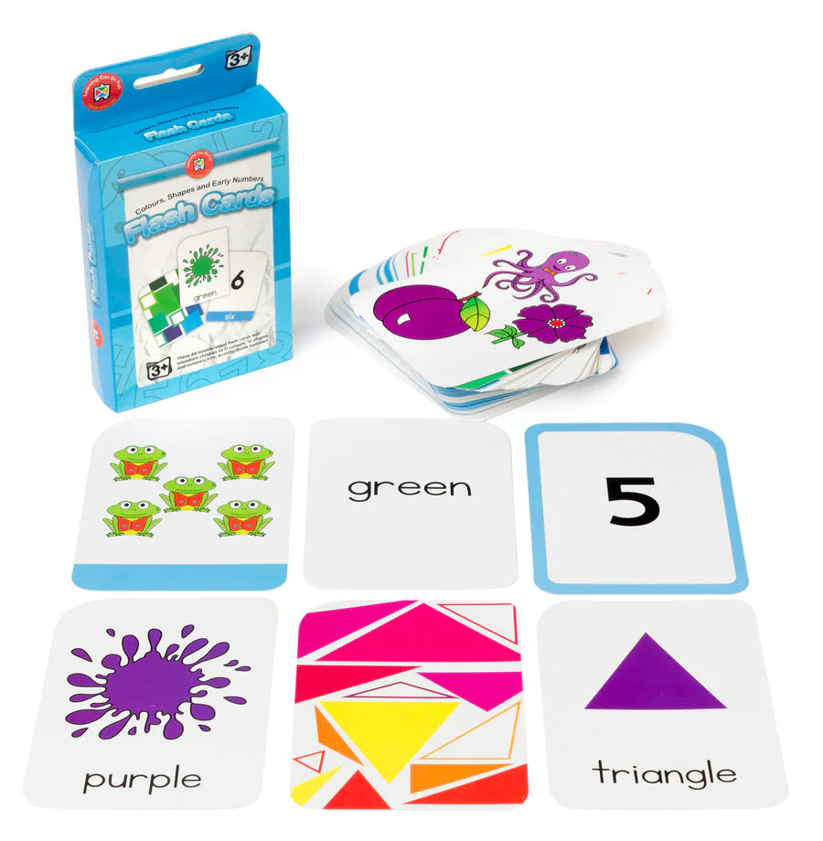 LCBF Flash Cards Colours, Shapes & Early Numbers