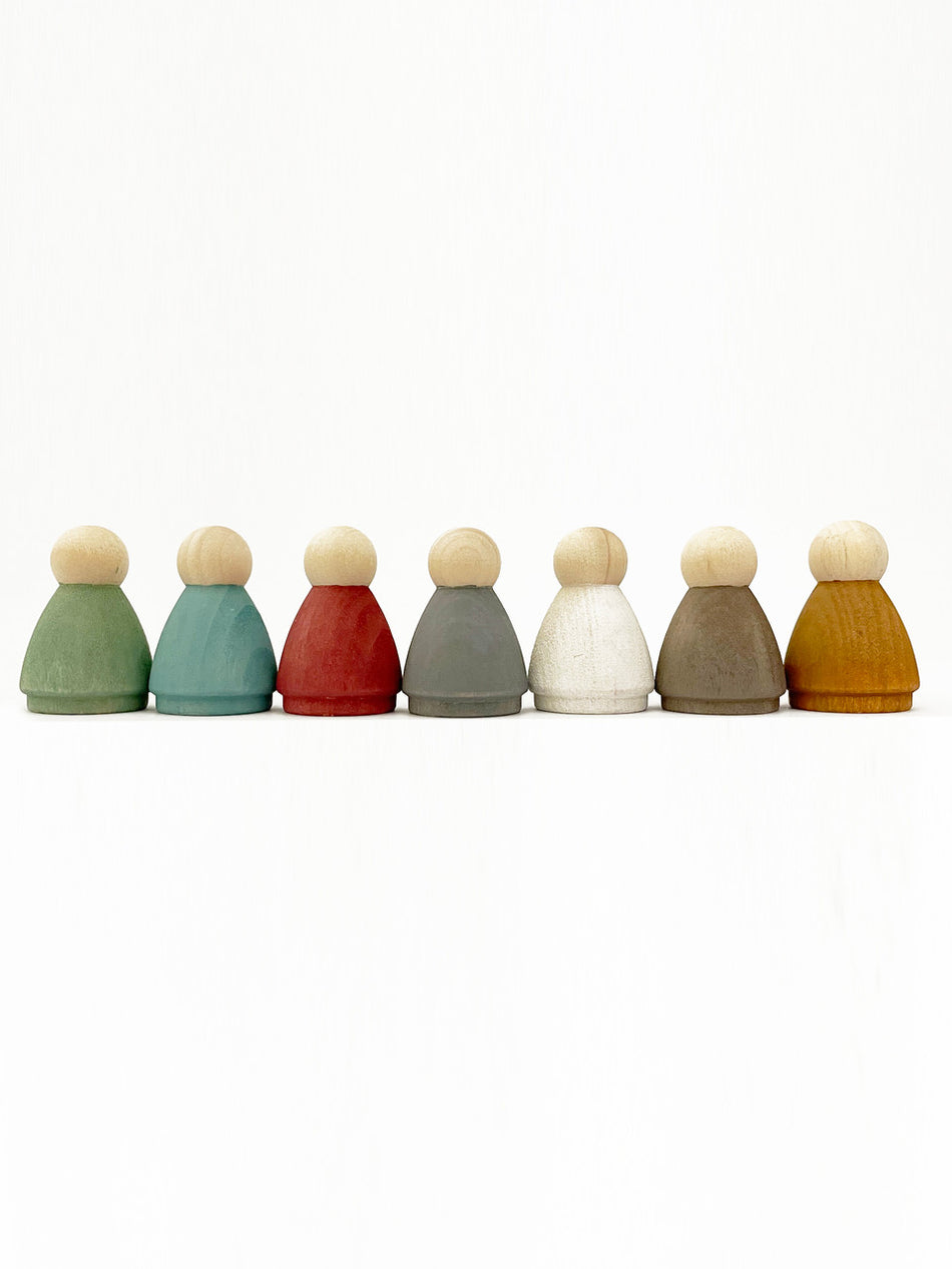 Papoose Earth Sumo People 7pc