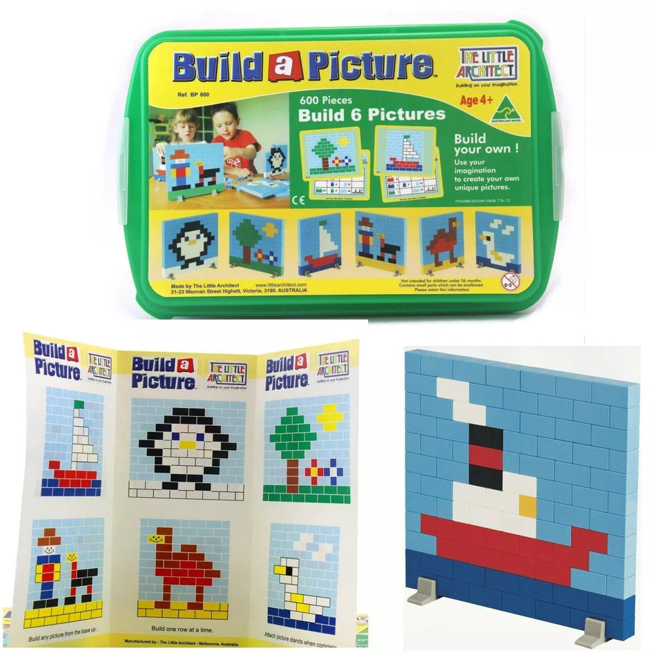 The Little Architect Build A Picture 900pc