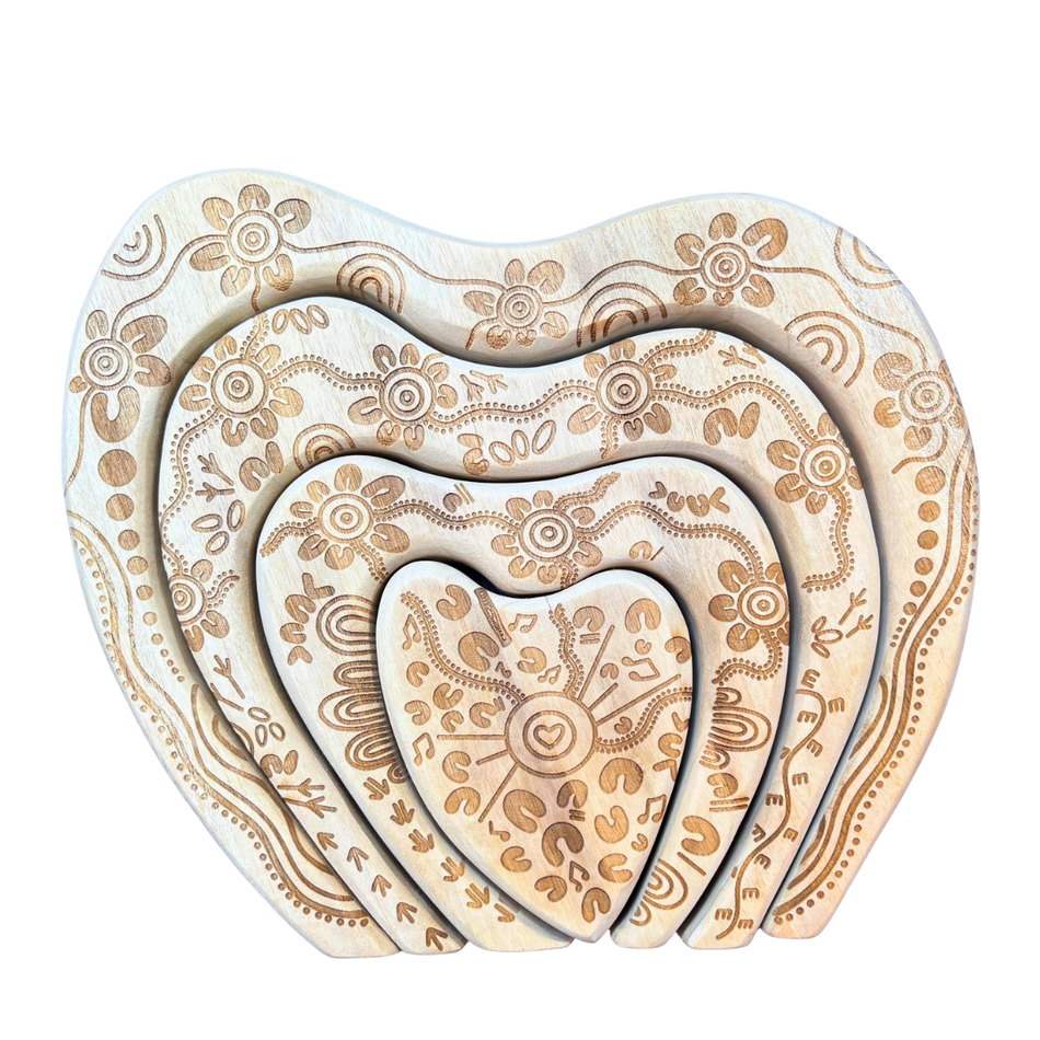 Awe & Wonder Koort Heart Stacker by Simone Hills