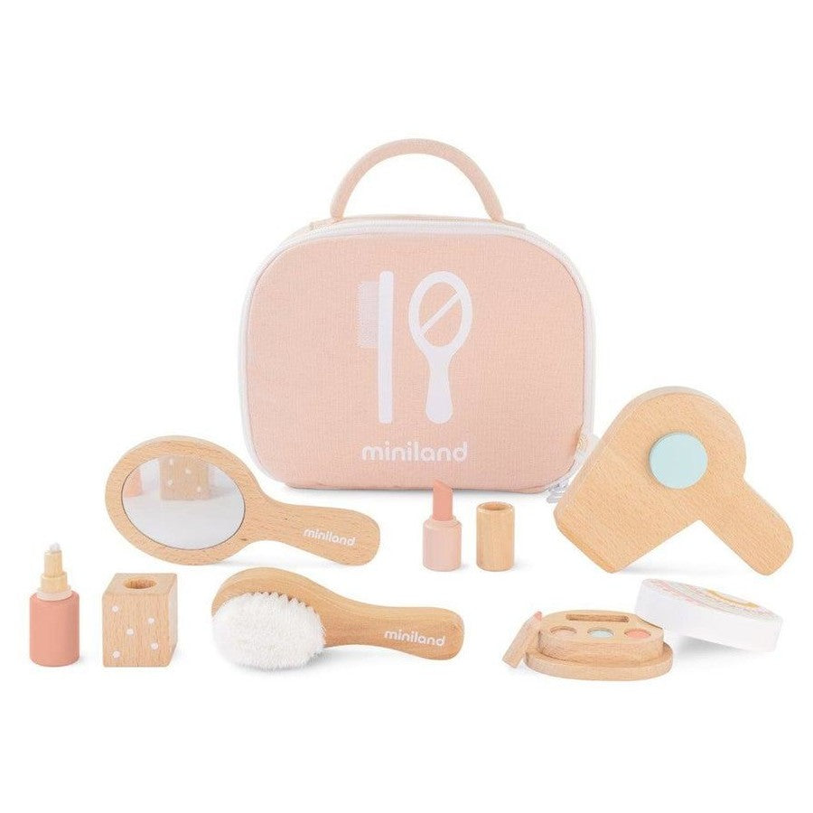 Miniland Doll Wooden Beauty Set 7pc