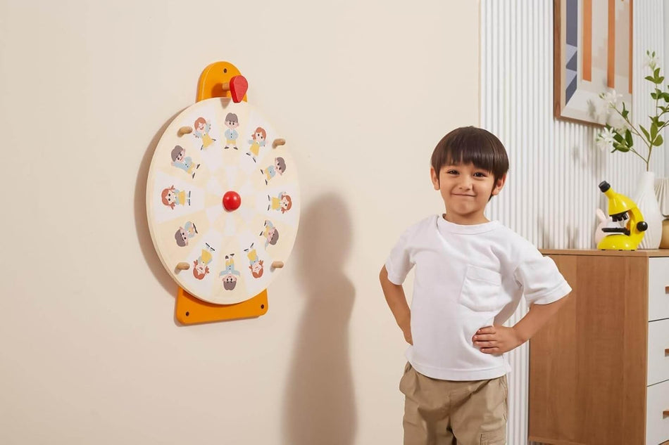 Viga Wall Toy Movement & Facial Expression Turntable