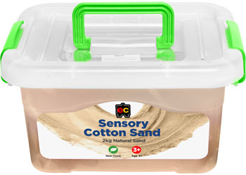 Sensory Cotton Sand 2kg Natural