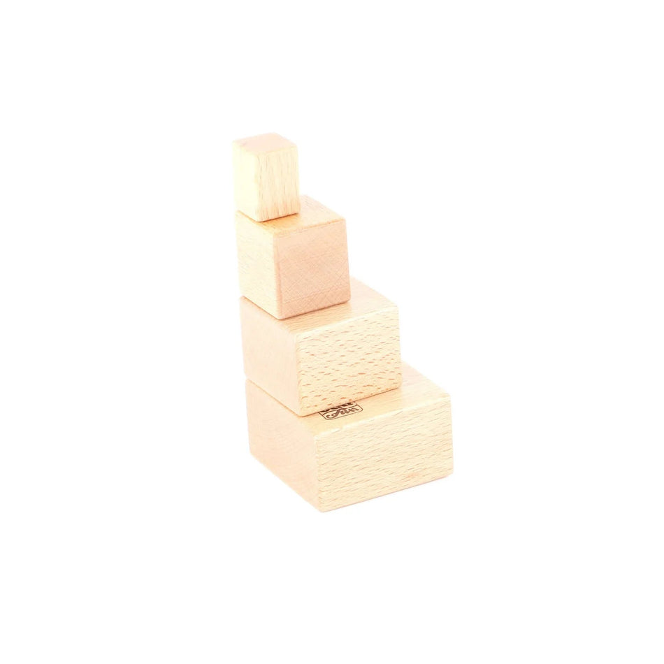 Edu-Fun Natural Stacking Cubes