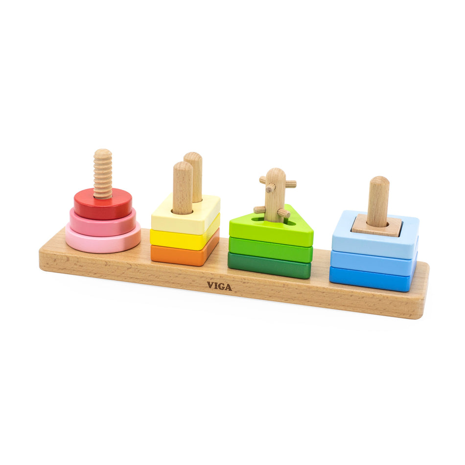 Viga Geometric Maze Stacker