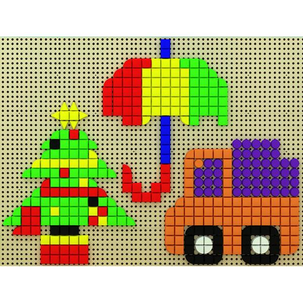 Masterkidz STEM Wall Geometric Shapes 256pc