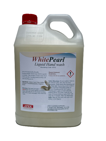 Pearlised Liquid Hand Wash 5L | White Pearl