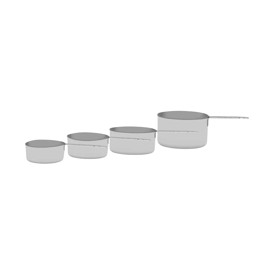 Chef Inox Stainless Steel Measuring Cups Set 4