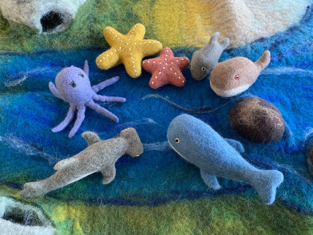 Papoose Sea Animals 7pc