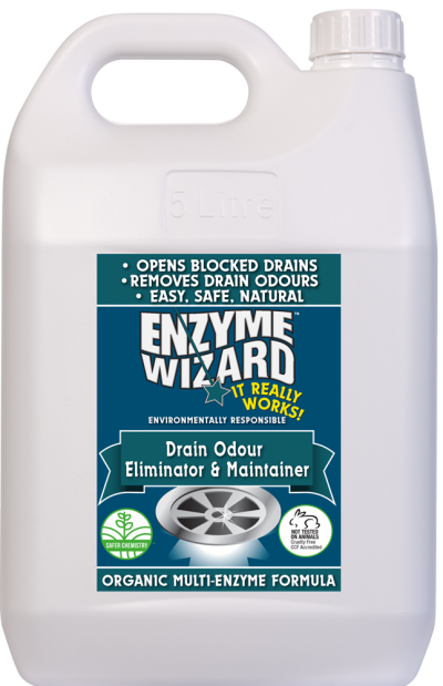 Enzyme Wizard Drain Odour Eliminator 5L